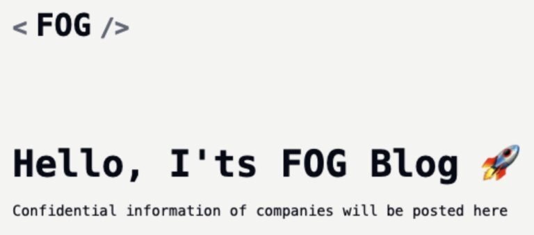 Fog ransomware extends reach to financial sector