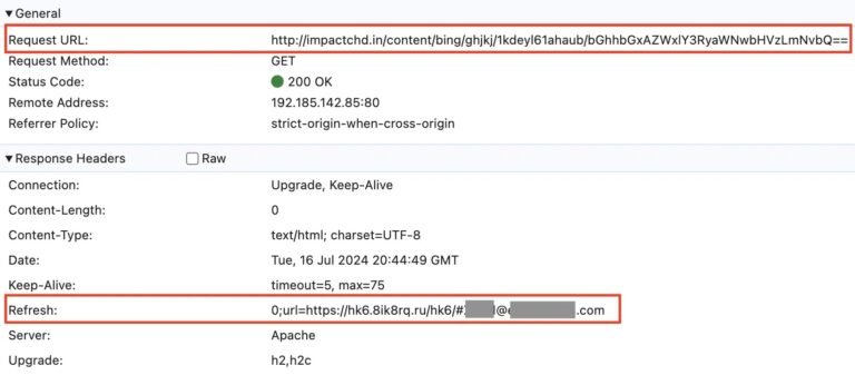Phishing attacks get smarter: attackers exploit HTTP response headers