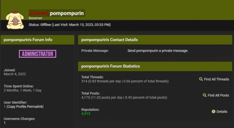 Conor Fitzpatrick, Pompompurin on Breachforums, to be resentenced