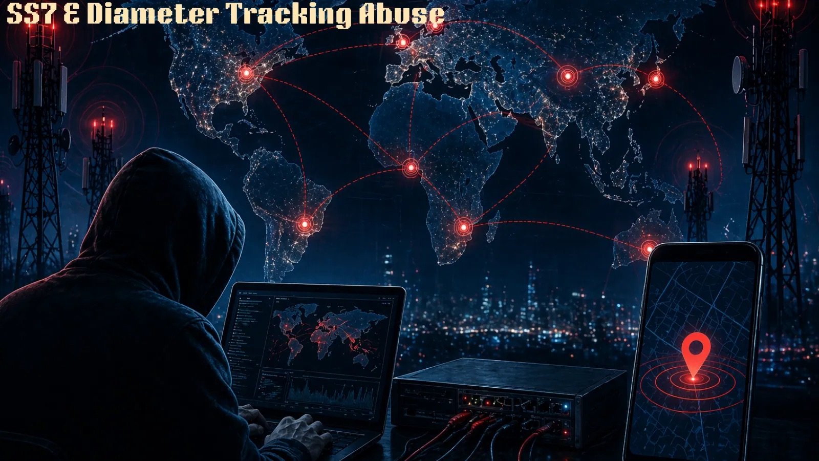 Hackers Abuse SS7 and Diameter Protocols to Track Mobile Users Worldwide