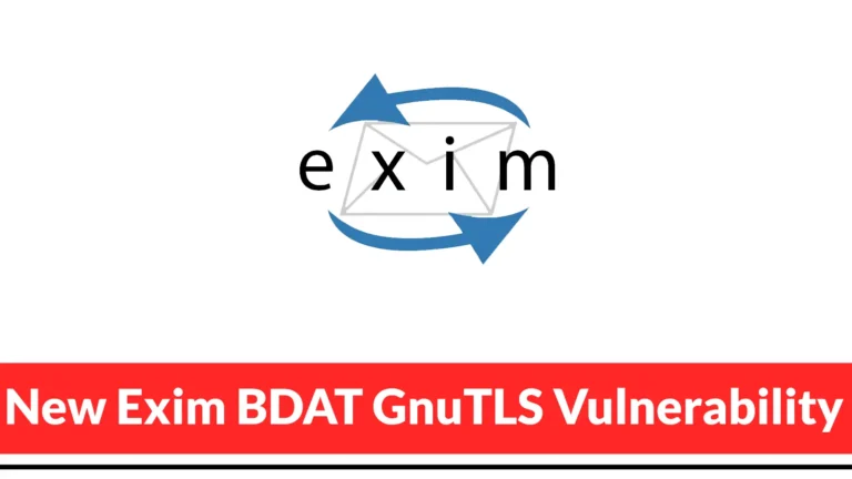 Critical Exim Vulnerability (EXIM-Security-2026-05-01.1): Remote Code Execution via GnuTLS BDAT Flaw — Patch Now