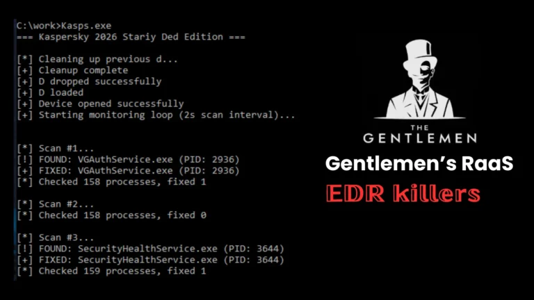 GentleKiller: Inside the Ransomware Framework Disabling 400+ EDR Security Products