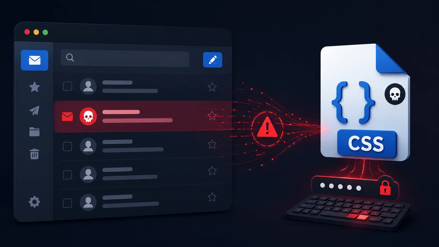 Hackers Are Turning Plain CSS Into Keyloggers Hidden Inside Everyday Emails