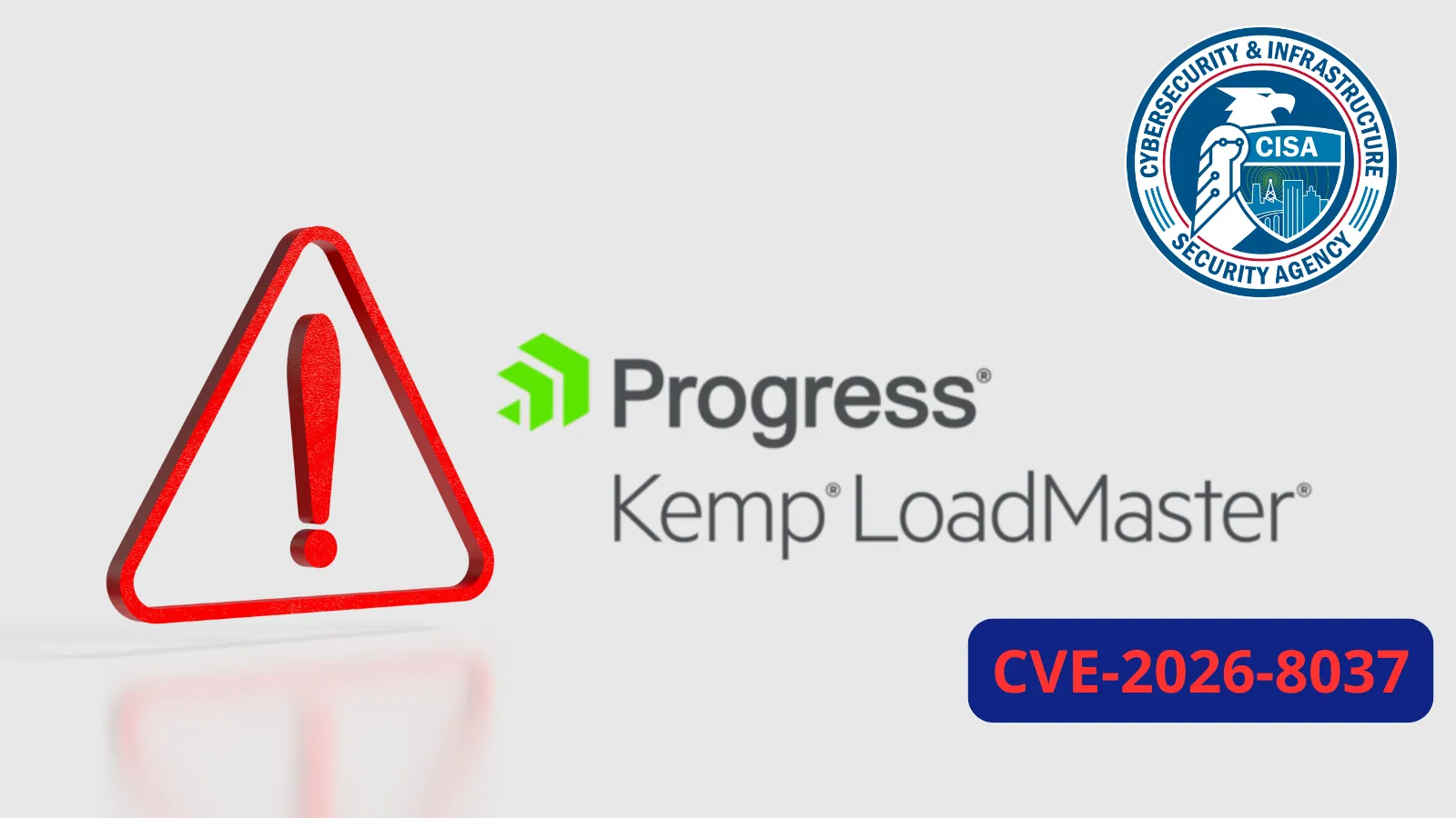 CISA Flags Actively Exploited Progress LoadMaster Flaw Rated 9.6 in Severity